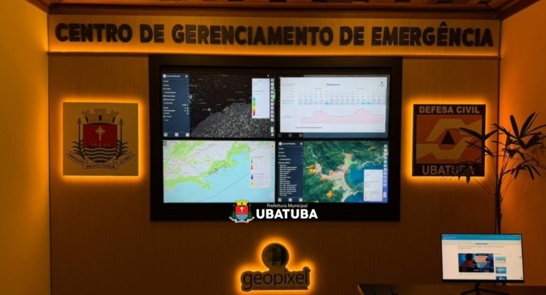 Ubatuba inaugura Centro de Gerenciamento de Emergências para prevenção de desastres