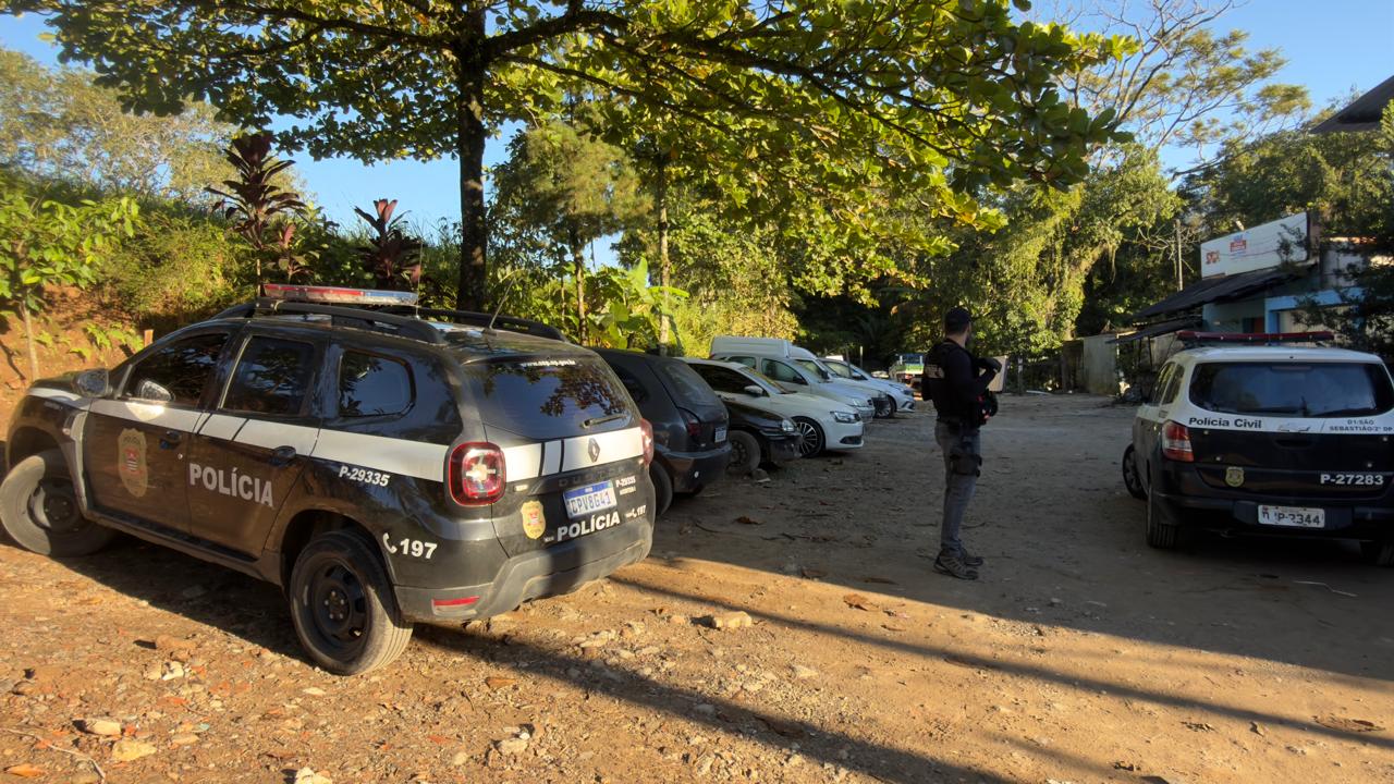 Operação policial mira grilagem de terrenos na Costa Sul de São Sebastião