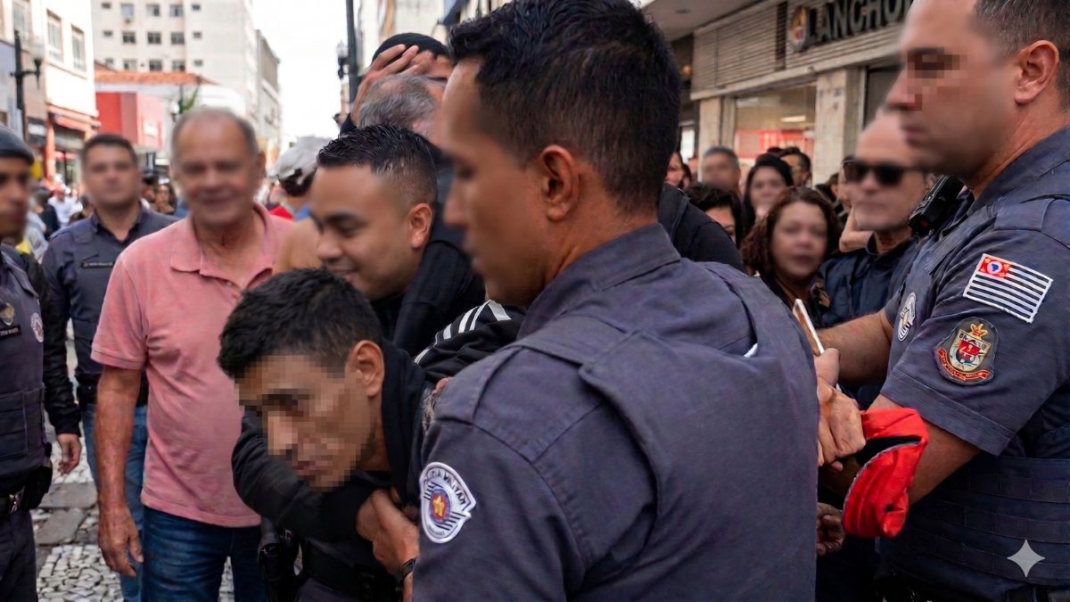 Homem de 31 anos é preso em flagrante após agredir ex-namorada em Praia Grande