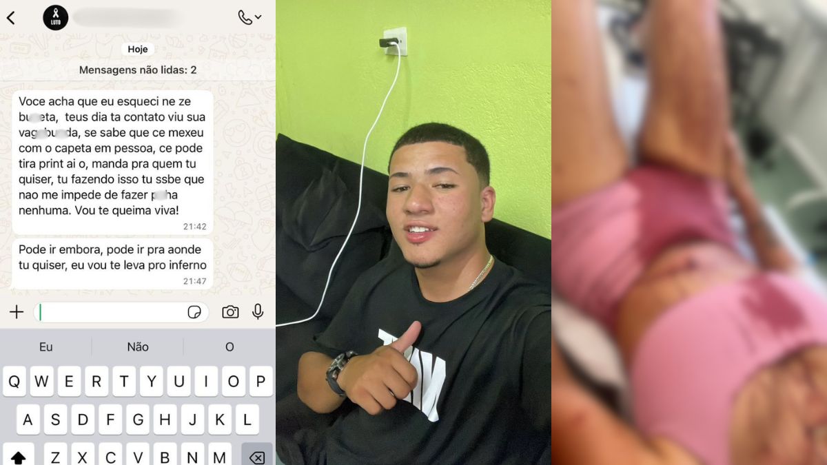 Áudios, vídeos e mensagens expõem terror vivido por mulher ameaçada pelo ex