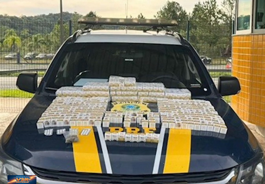 PRF apreende grande carga de medicamentos emagrecedores ilegais em Jacupiranga, que seguia para Atibaia