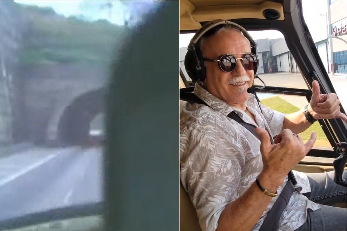 Piloto morto em assalto em SP já atravessou túnel da Imigrantes com  helicóptero e foi multado; VÍDEO