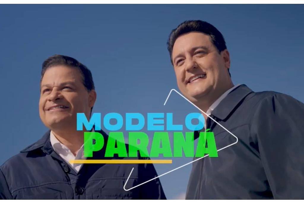 PSD usa inserções de TV para reforçar elo entre Ratinho Jr. e seu pré-candidato à sucessão