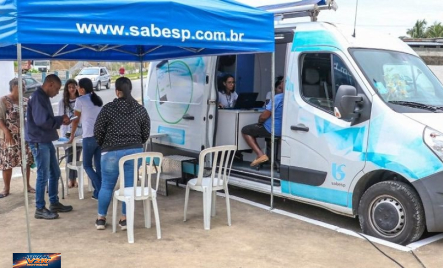 Sabesp leva atendimento itinerante a Caraguatatuba com descontos sociais e renegociação de contas