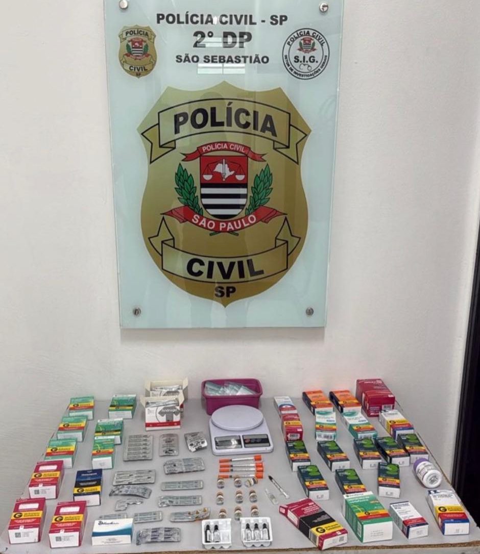 Farmacêutico é preso em São Sebastião com anabolizantes escondidos em fundo falso