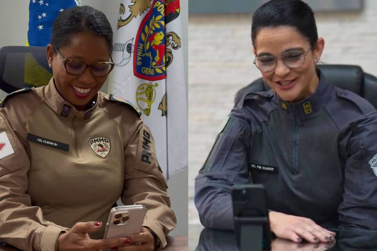 Primeiras mulheres a comandar PMs de SP e MG conversam sobre atuação conjunta