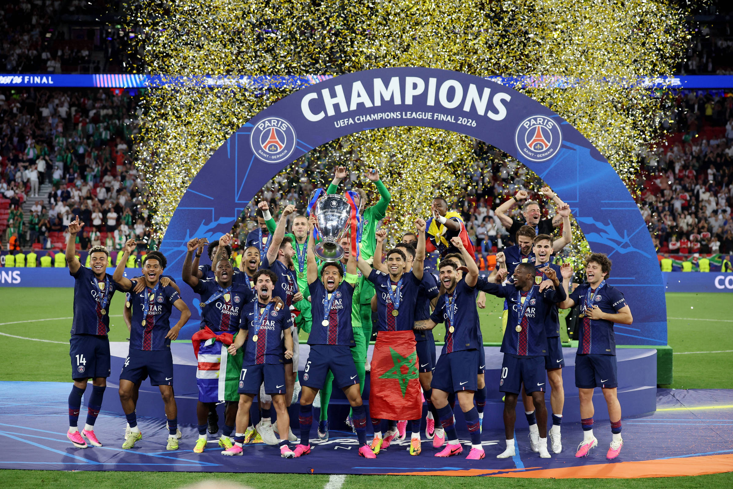 Confira o ranking dos vencedores da Champions League