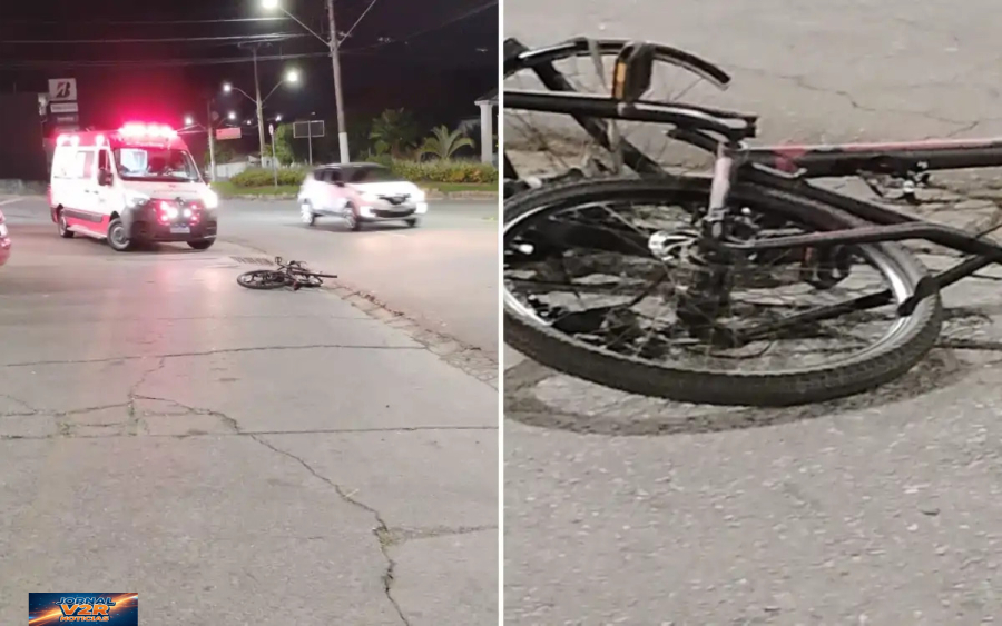 Colisão entre motocicleta e bicicleta mobiliza equipes de resgate em Bragança Paulista