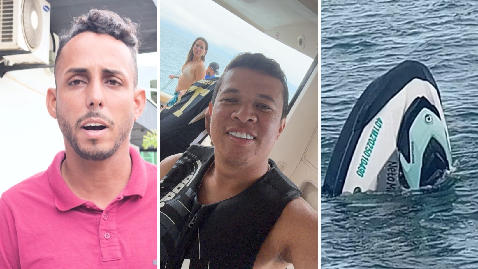 Dono de lancha usada por homem e mulher antes de acidente com moto aquática é ouvido pela polícia em Ilhabela