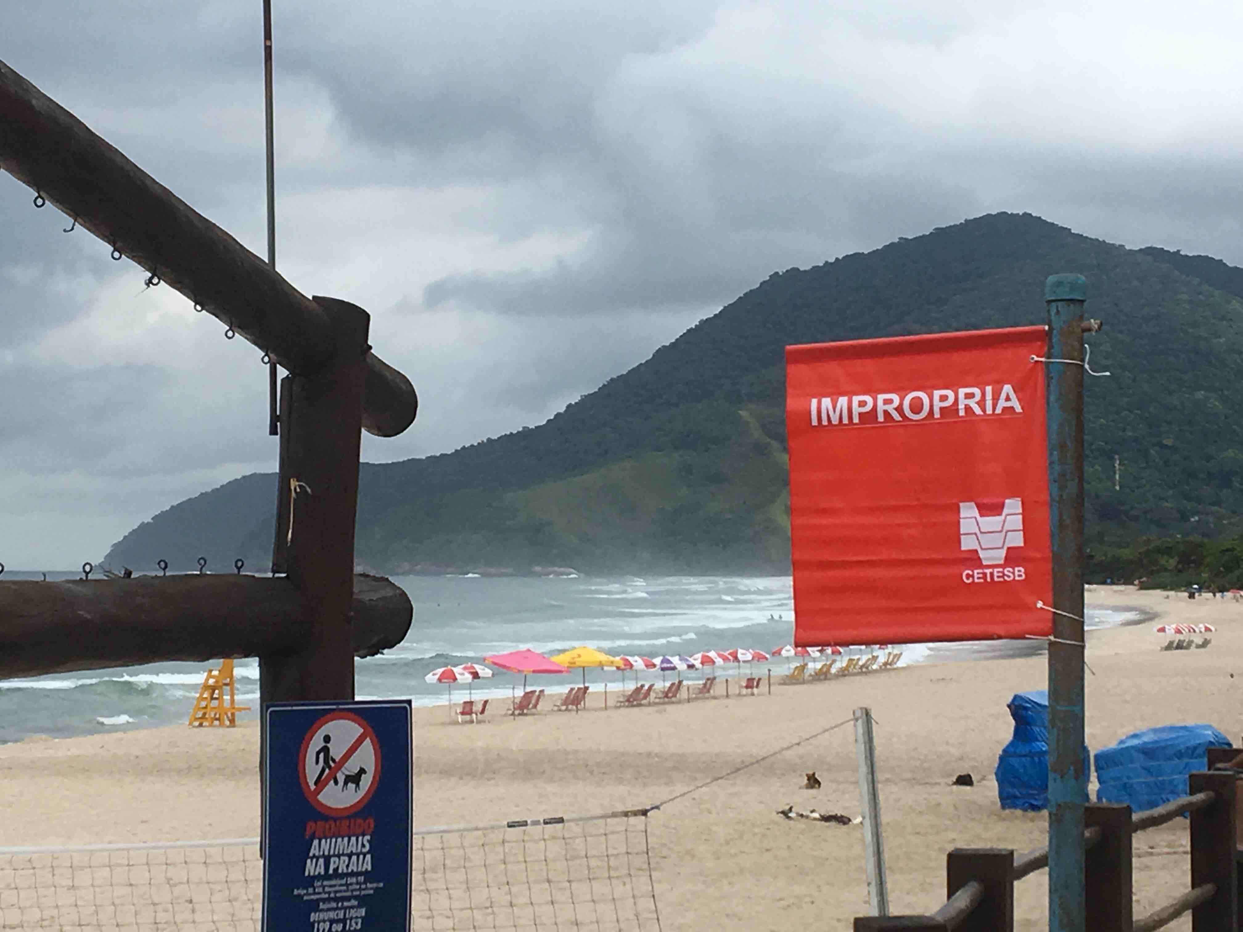 Litoral de SP tem 58 praias impróprias para banho no feriado prolongado de Corpus Christi; veja os locais