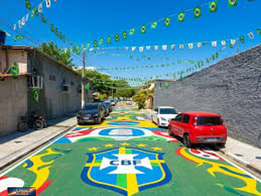 Prefeitura de São Sebastião define regras para pintura de ruas durante a Copa do Mundo de 2026