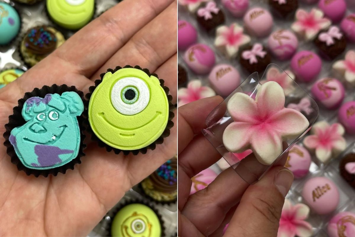 Confeiteira transforma brigadeiros em personagens e viraliza nas redes sociais