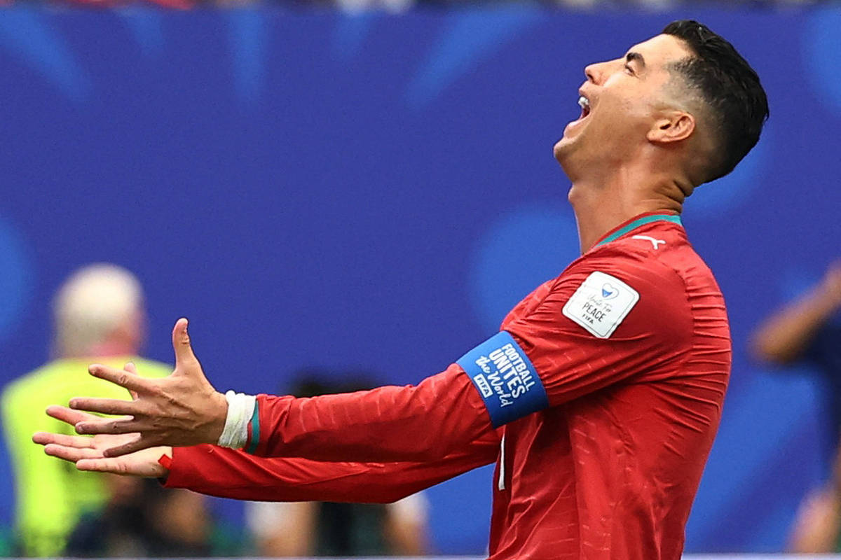 Sem acertar o alvo e pouco efetivo no ataque: a estreia de CR7 na Copa de 2026