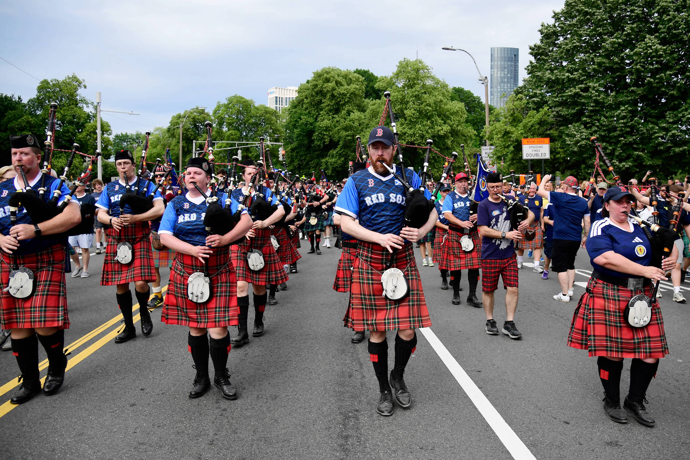 Escoceses transformam Boston em Edimburgo americana durante a Copa