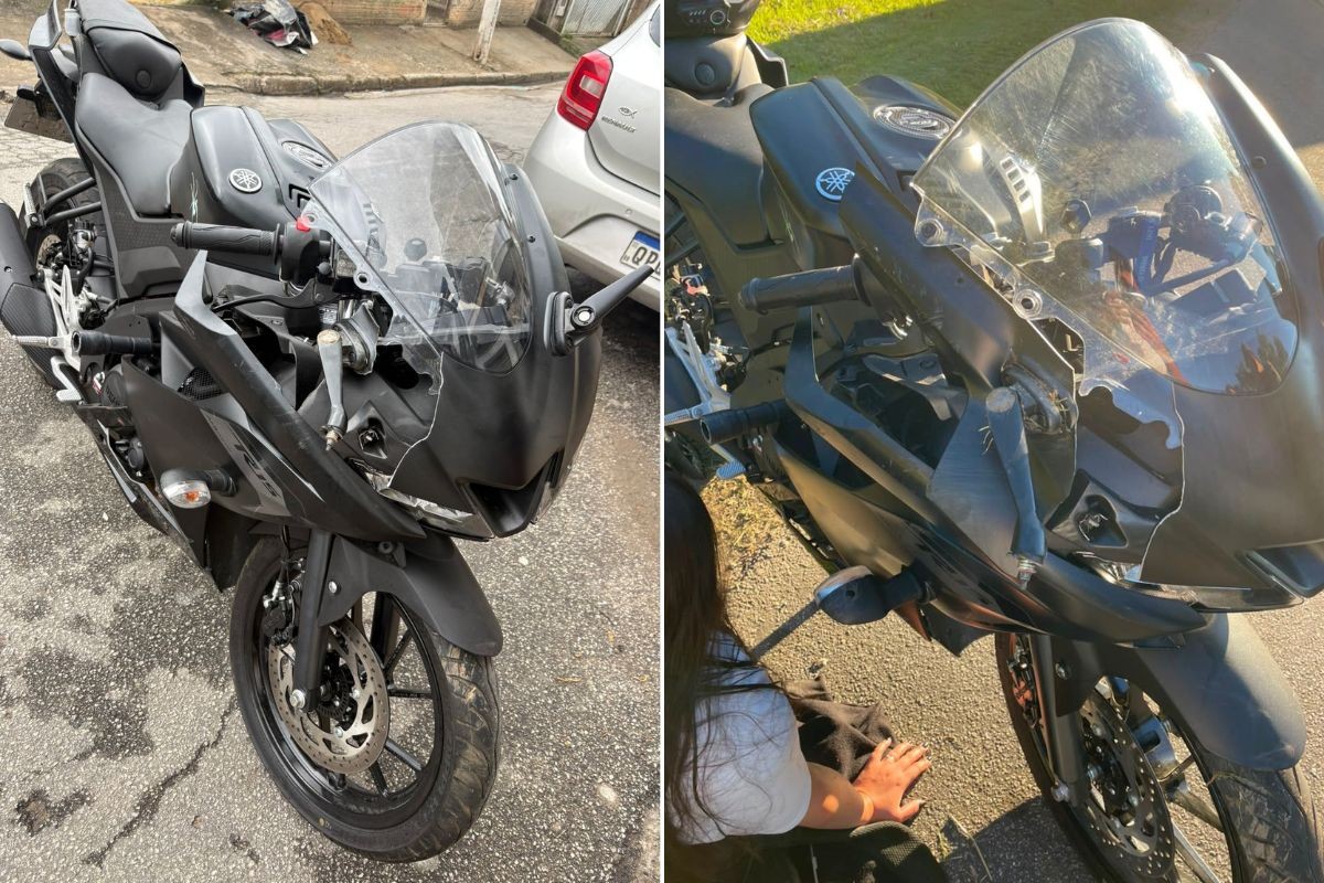 Casal derrubado de moto em assalto havia celebrado o casamento no litoral de SP: 'Foi horrível'