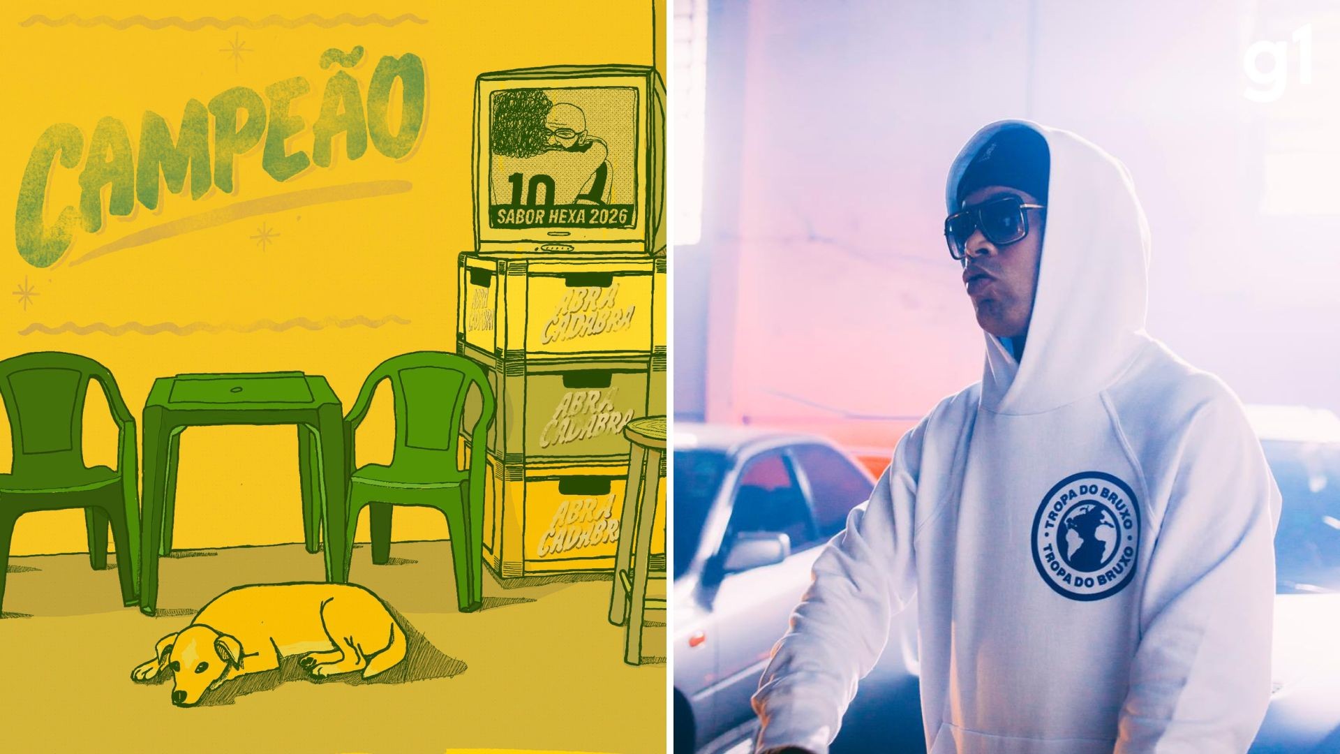 'Campeão': em clima de Copa do Mundo, coletivo de Ronaldinho Gaúcho lança álbum musical com 16 faixas inéditas