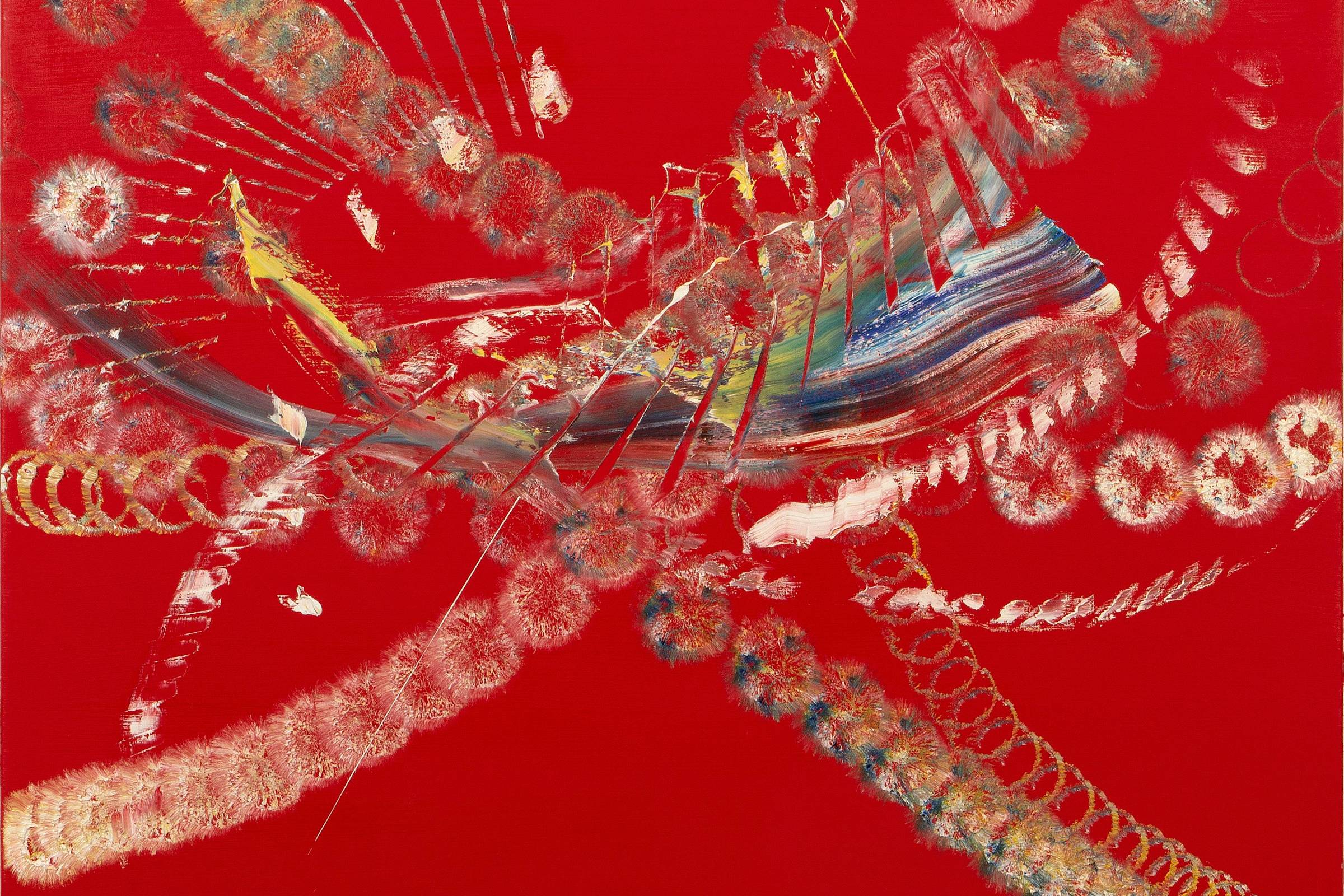 Tiago Tebet materializa o subconsciente e o místico em nova exposição de pinturas