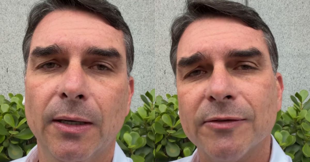 Após polêmica, Flávio diz que ele e Michelle querem ‘livrar o Brasil das mãos do PT’