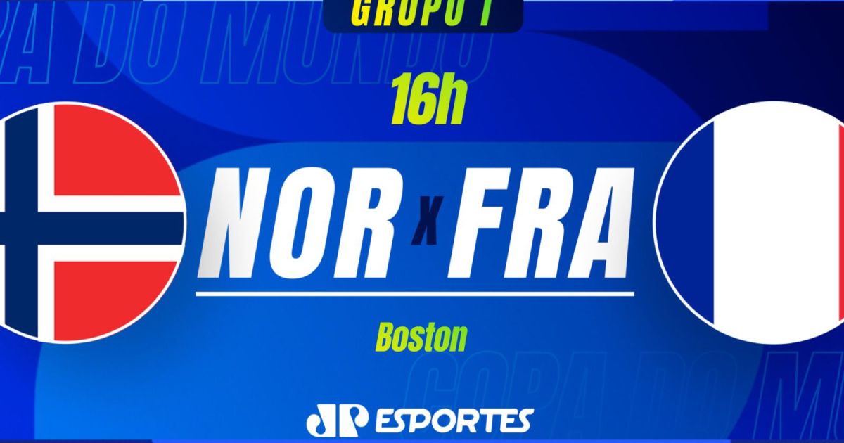 Copa do Mundo: acompanhe Noruega e França ao vivo