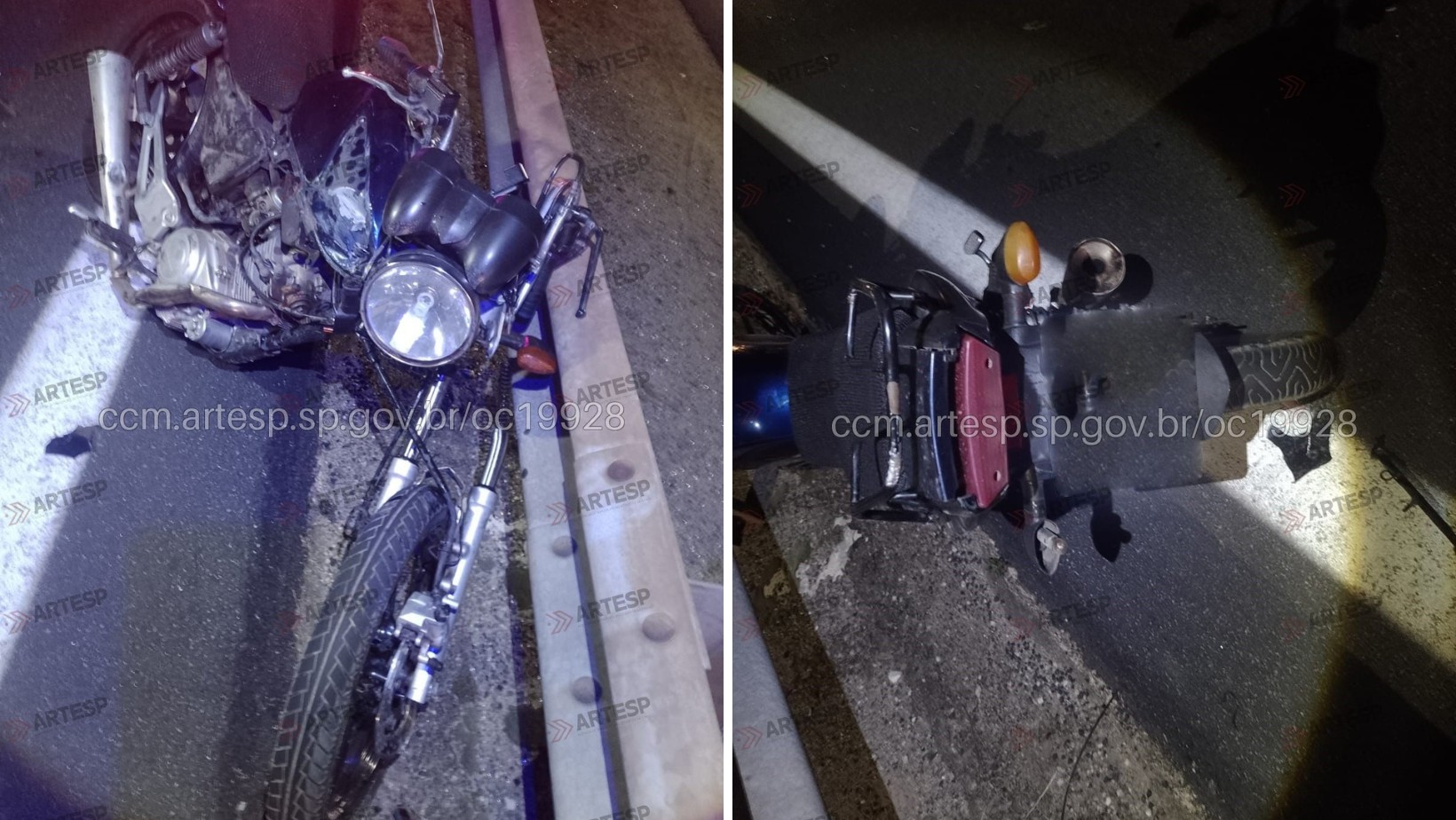 Motociclista morre após bater em carro e ser atropelado por outro veículo na Tamoios, em São José dos Campos