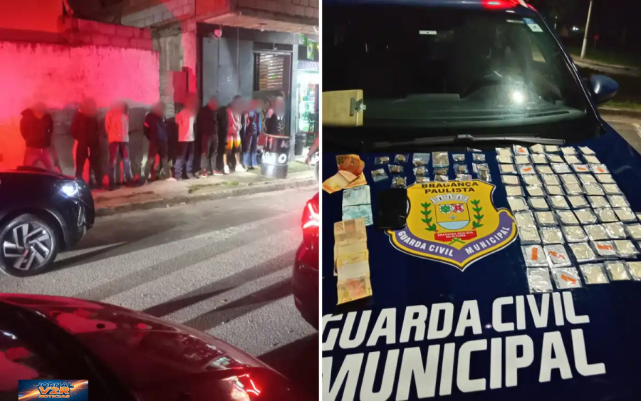 Adolescente é apreendido com drogas após ação da GCM em ocorrência de perturbação do sossego em Bragança Paulista