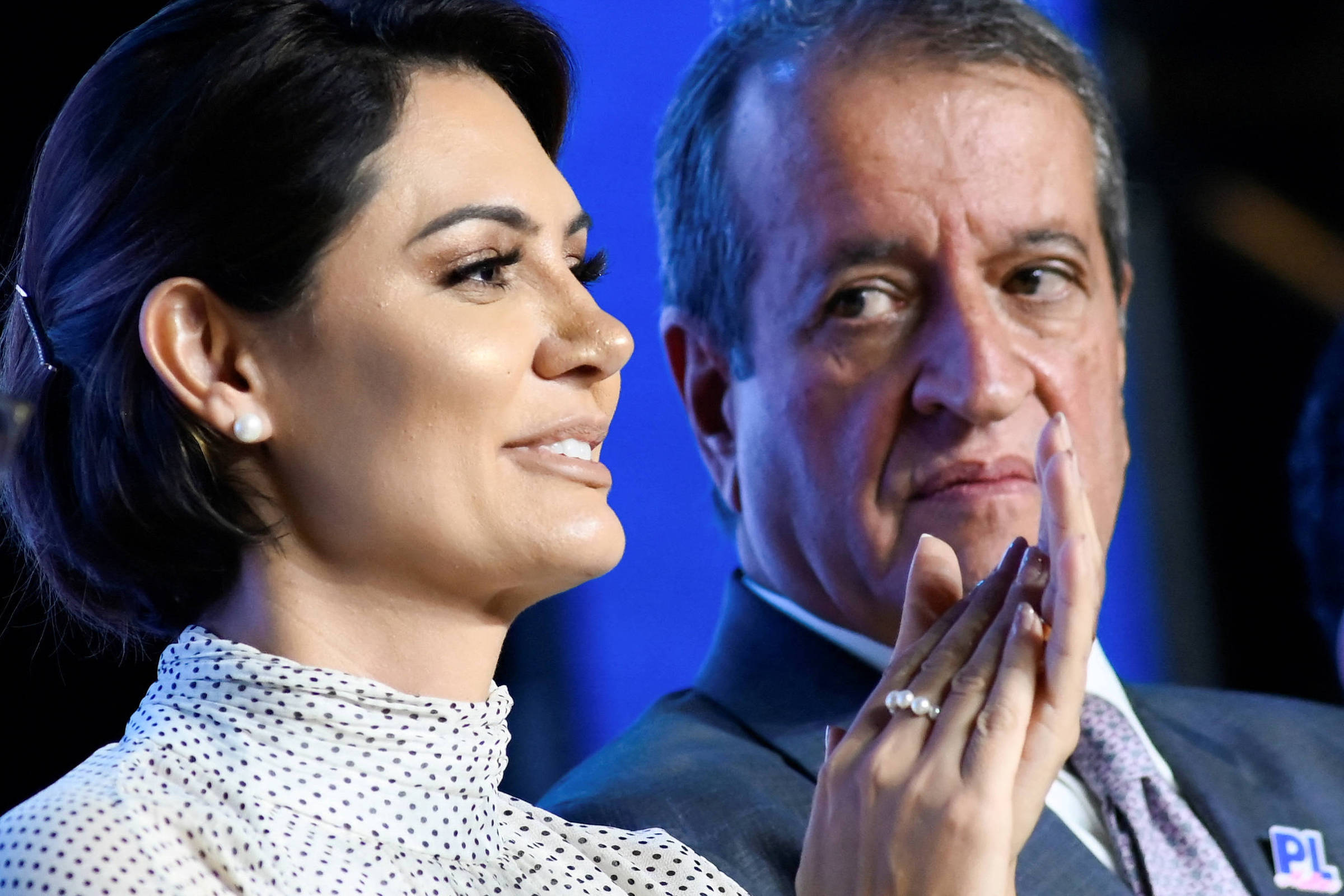 Sinto que Michelle não quer participar da campanha do Flávio, afirma Valdemar