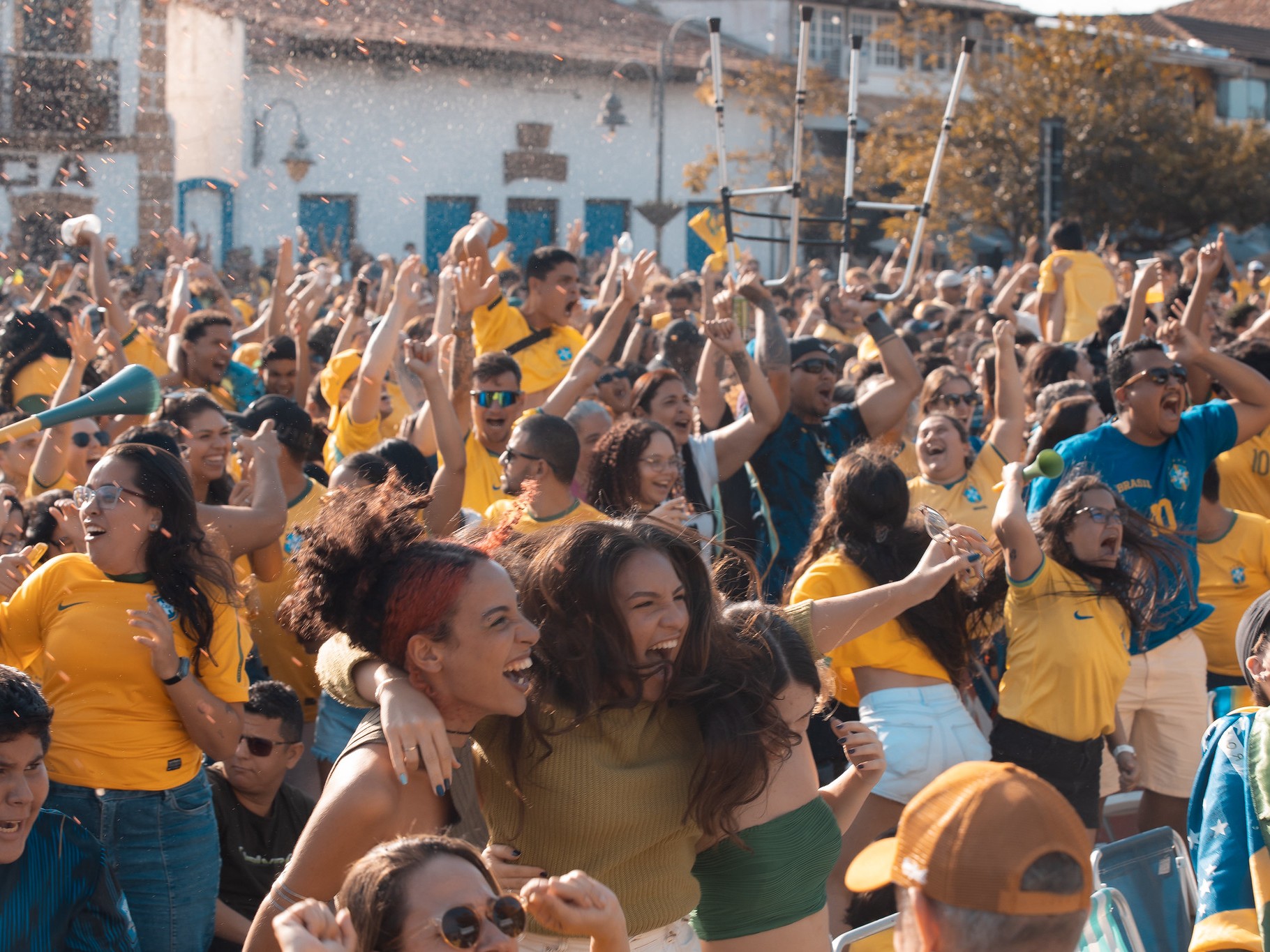 Saiba onde assistir Brasil x Noruega nos telões e arenas do Litoral Norte