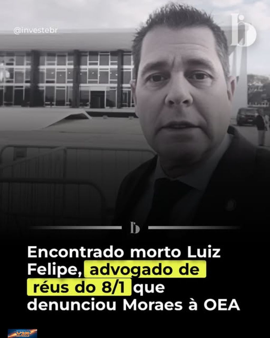 Advogado que denunciou Moraes é encontrado morto aos 56 anos em Brasília