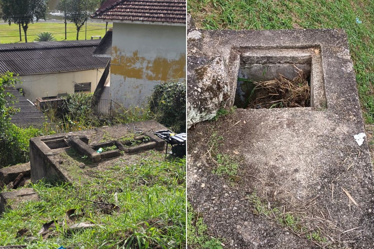 Polícia suspeita que mulher morreu dormindo em caixa d'água desativada no interior de SP; entenda