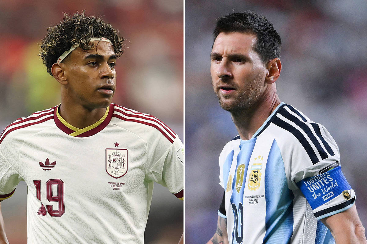 Messi e Lamine Yamal compartilham marcas históricas com o número 19