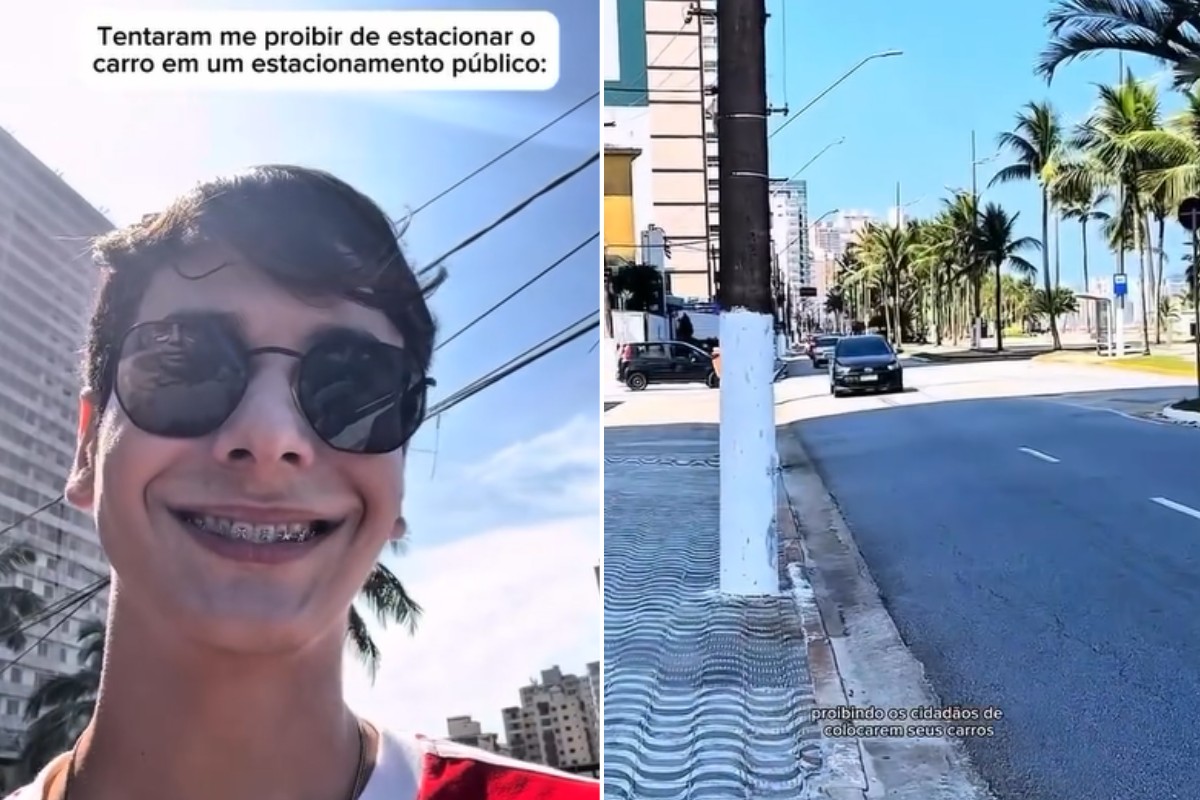 Pode ou não estacionar em recuos de comércios? Veja o que diz a lei após influenciador 'Menino da Lei' ser condenado
