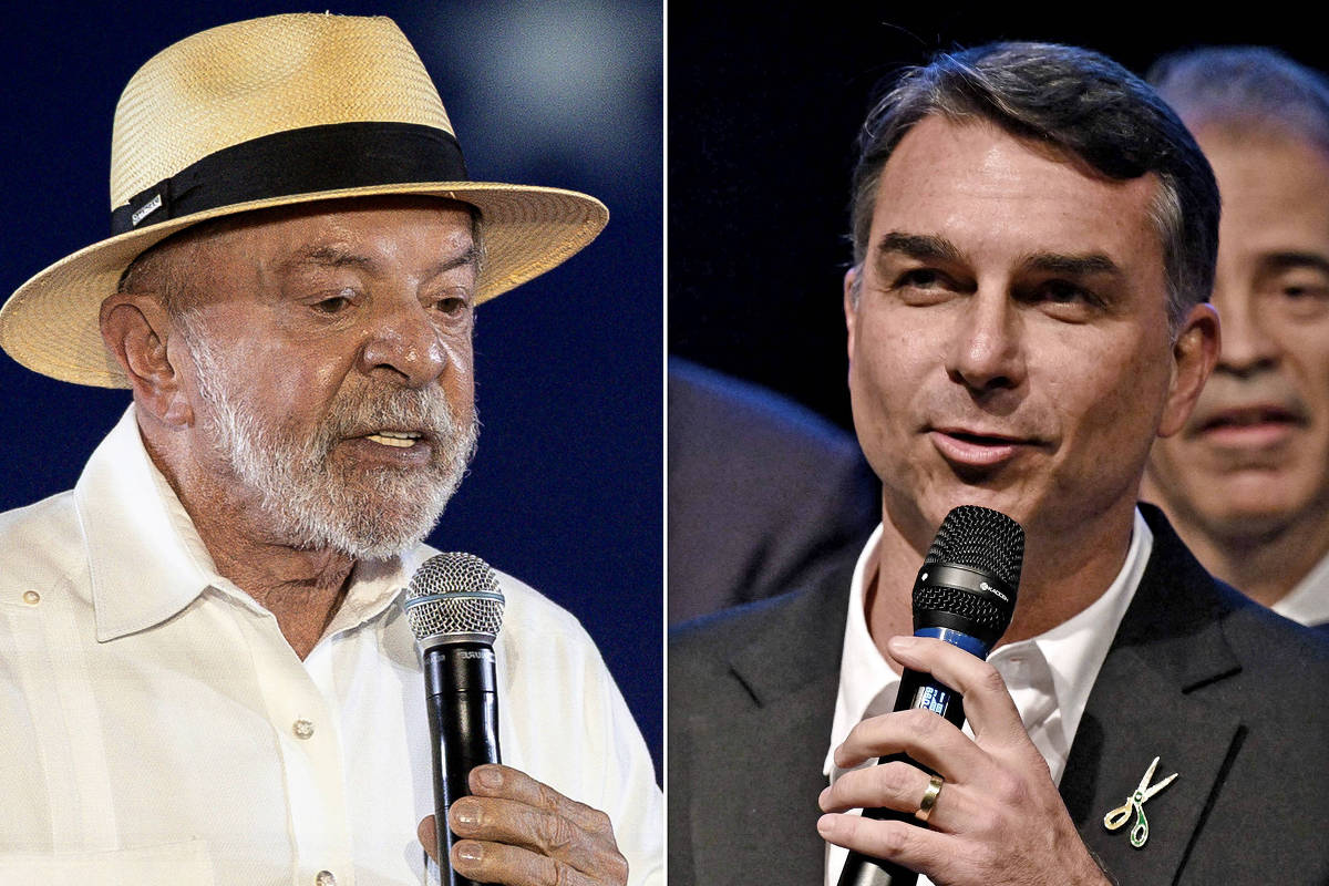 BTG/Nexus: Lula e Flávio Bolsonaro mantêm empate técnico no 2º turno, com 47% a 44%