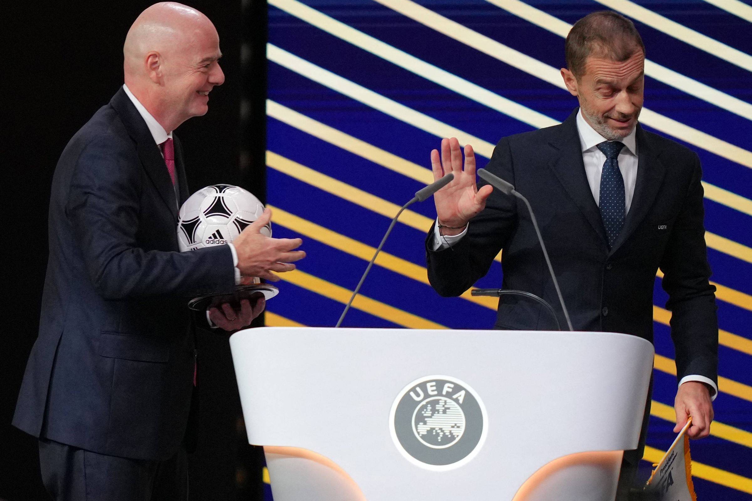 Uefa deve retirar ameaça de boicote a torneios da Fifa