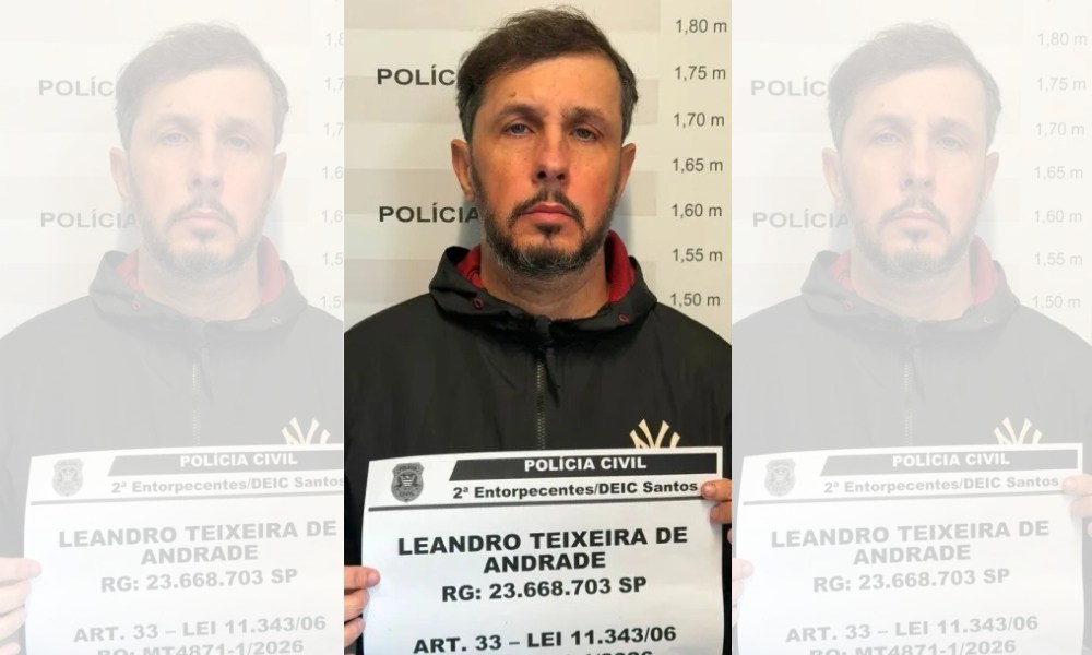 Traficante com possível ligação a André do Rap é preso em Santos