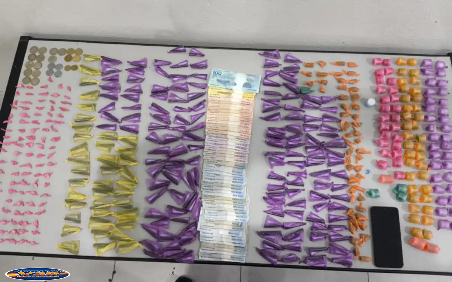 Patrulhamento noturno termina com grande apreensão de drogas em Bragança Paulista