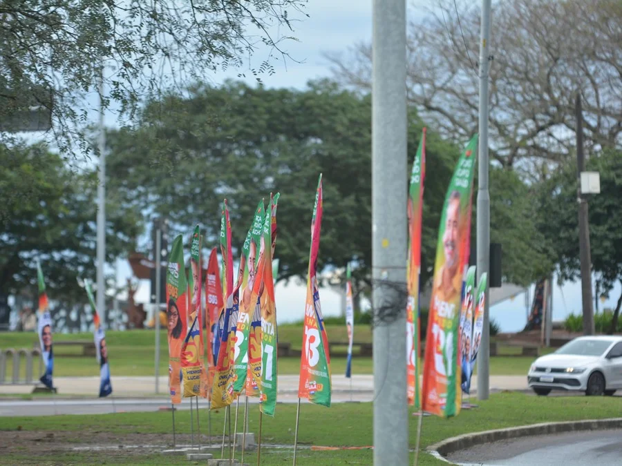 Eleições: ruas e internet lideram denúncias de propaganda irregular no Litoral Norte