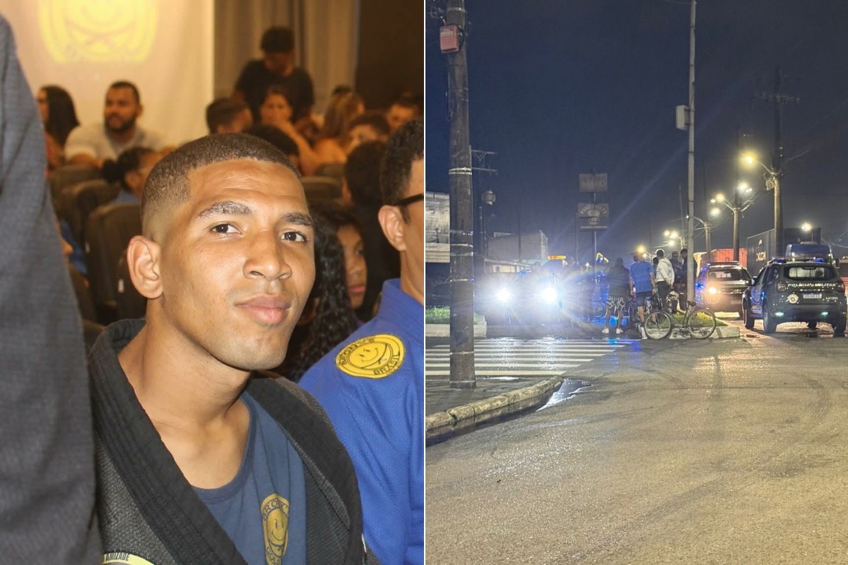 Ciclista morto atropelado após treino de jiu-jitsu é homenageado com faixa roxa em velório
