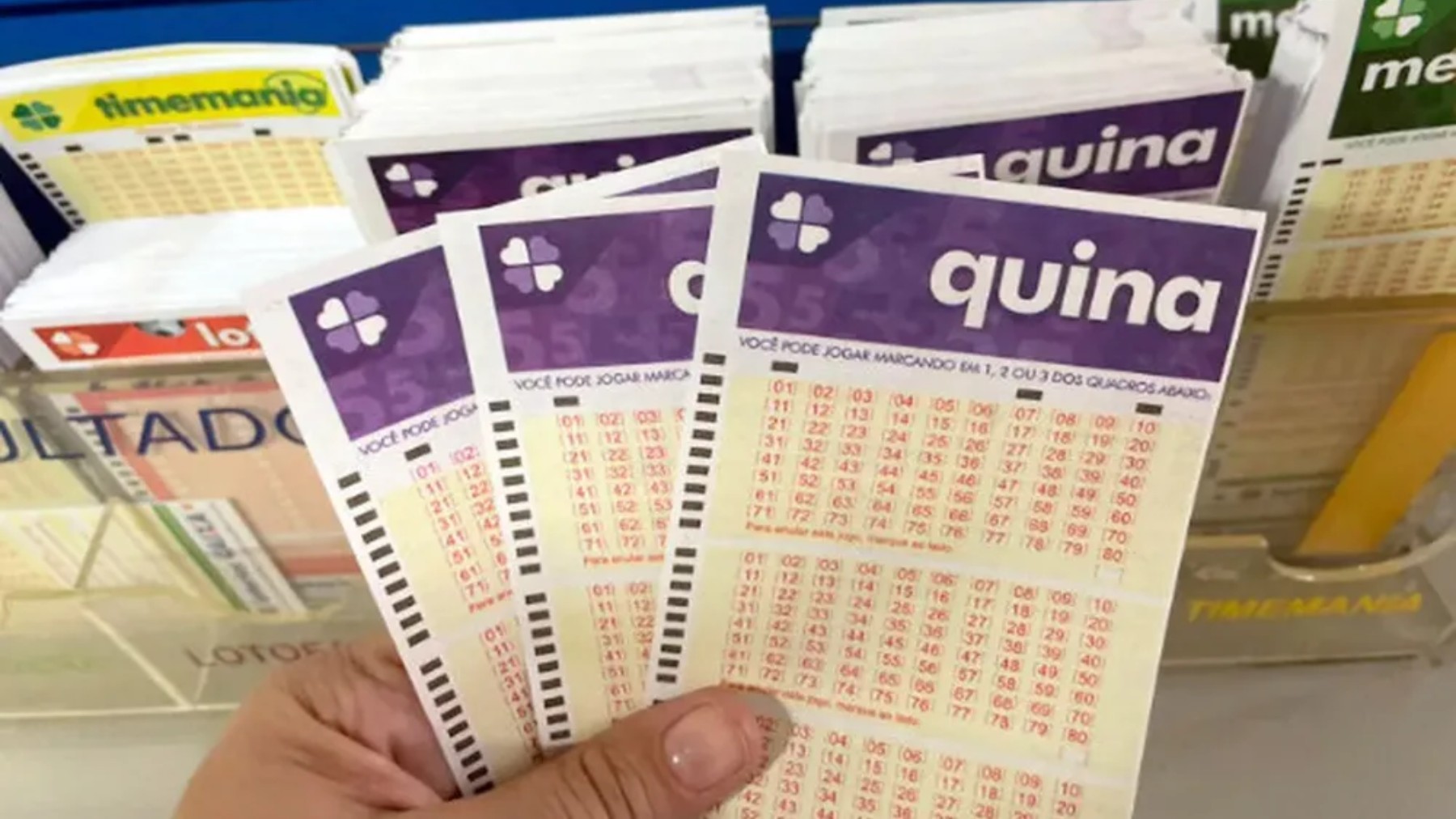 Quina: Aposta de Taubaté acerta quatro números e fatura R$ 40,8 mil