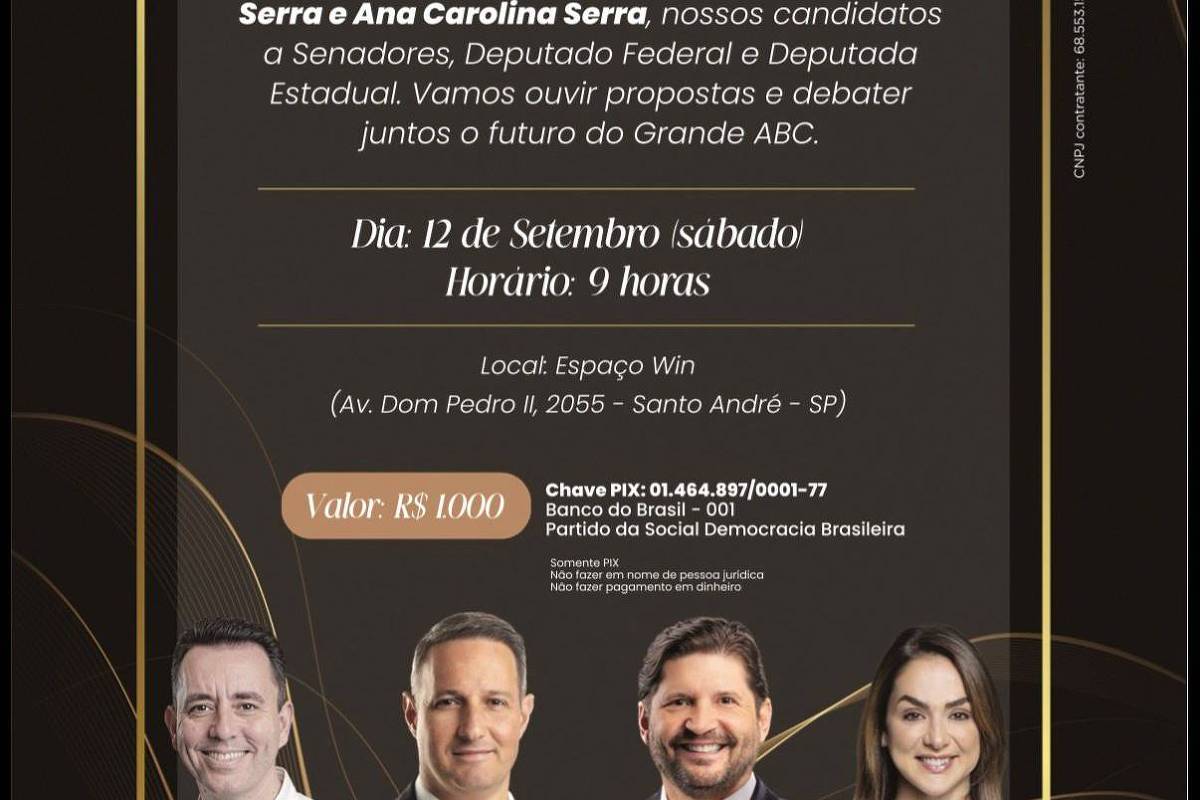 Tucano faz evento com Prado e Derrite, ignora Soninha e gera crise na federação com Cidadania