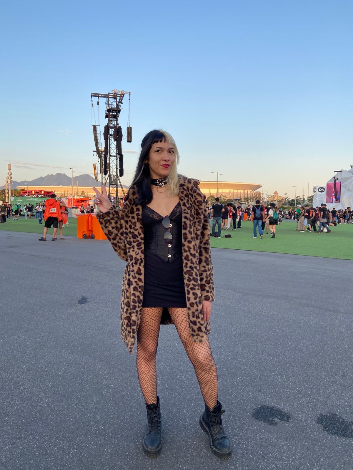 Renda, transparência e sobreposições: o que dominou o estilo dos fãs no Rock in Rio