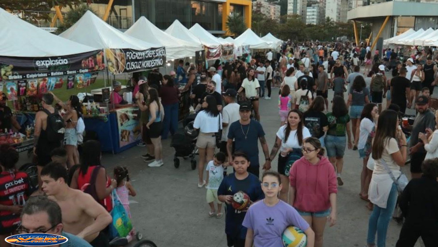 Gastronomia e cultura internacional movimentam o Quebra-Mar de Santos neste fim de semana
