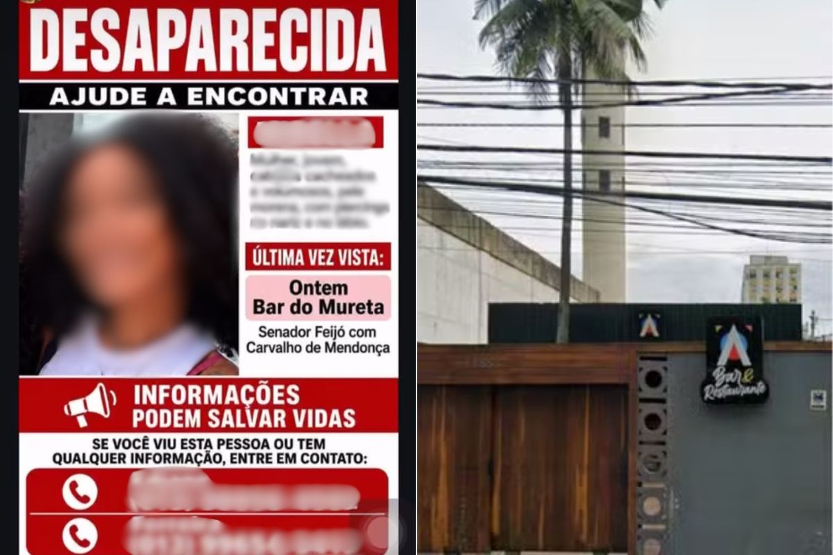 Jovem some, família aciona a polícia e ela é achada trancada em bar após dormir no banheiro