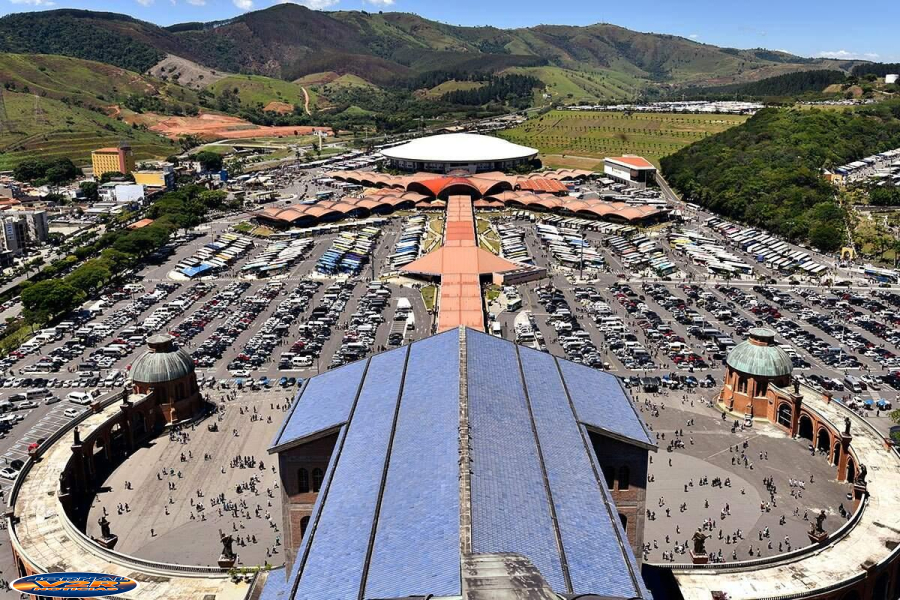 Santuário Nacional adota novo sistema de estacionamento e pagamento por autoatendimento