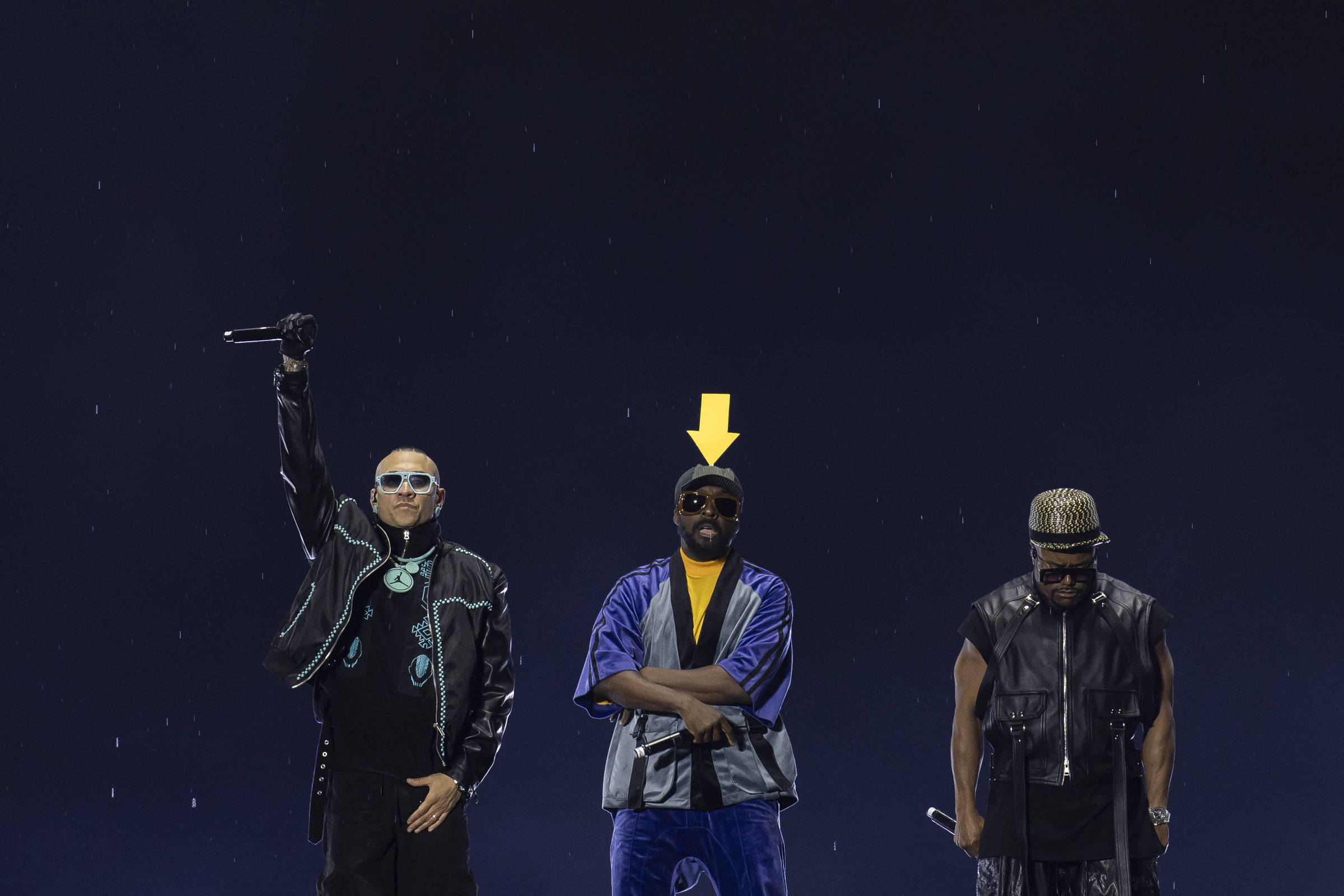 Black Eyed Peas apresenta músicas do passado e agita o público do Rock in Rio