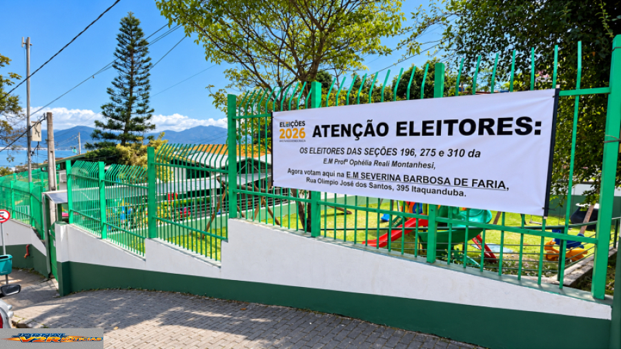 Eleitores de Ilhabela terão mudança em local de votação e ônibus gratuitos no domingo