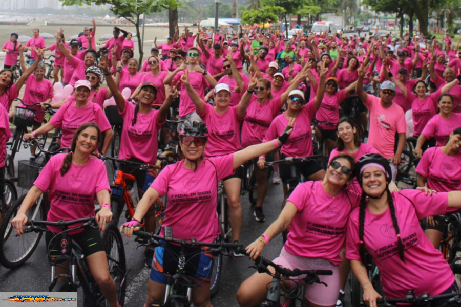 Santos promove pedal solidário em apoio à campanha Outubro Rosa no dia 18