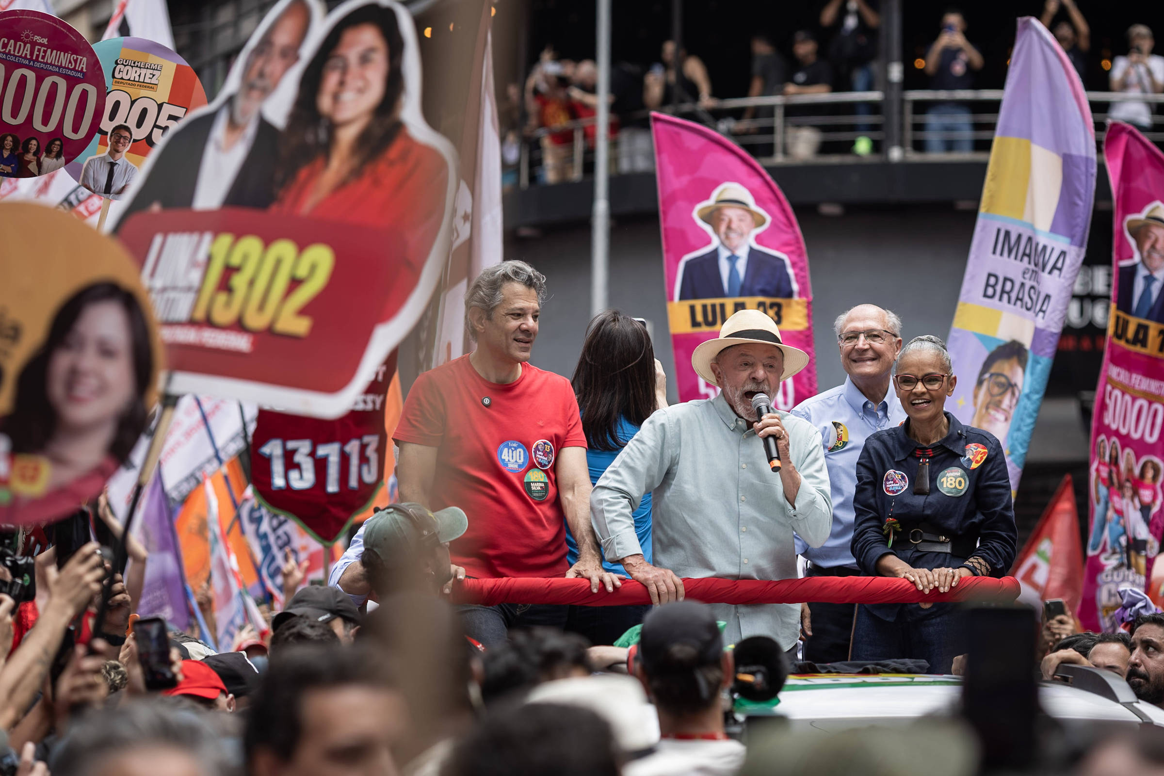 Alvo de críticas em ato de Lula, Nunes diz que campanha petista é de baixo nível