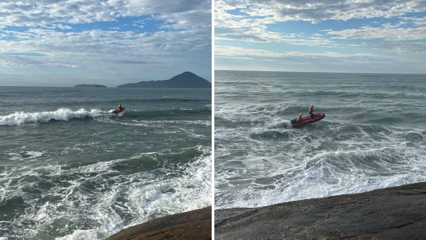 Bombeiros retomam buscas por turista de 28 anos que desapareceu no mar após se afogar em Ubatuba, SP