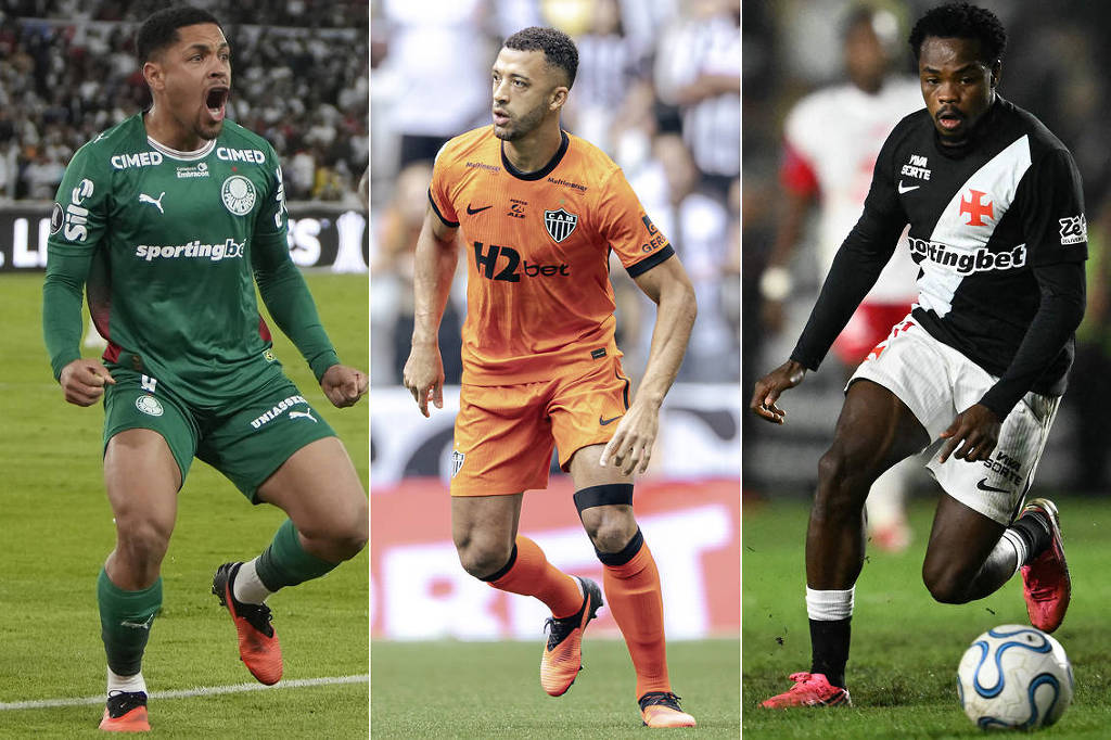 Palmeiras, Atlético-MG e Vasco começam maratona de decisões e clássicos: 10 jogos em 1 mês