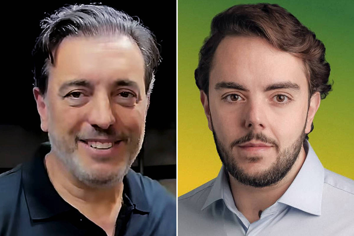 Primeiro deputado cassado por fake news vai à Câmara junto com filho